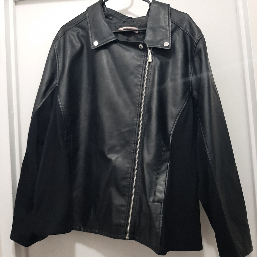 Faux Leather Jacket - Picture 2 of 3